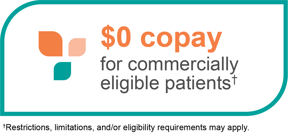 $0 copay for commercially eligile patients